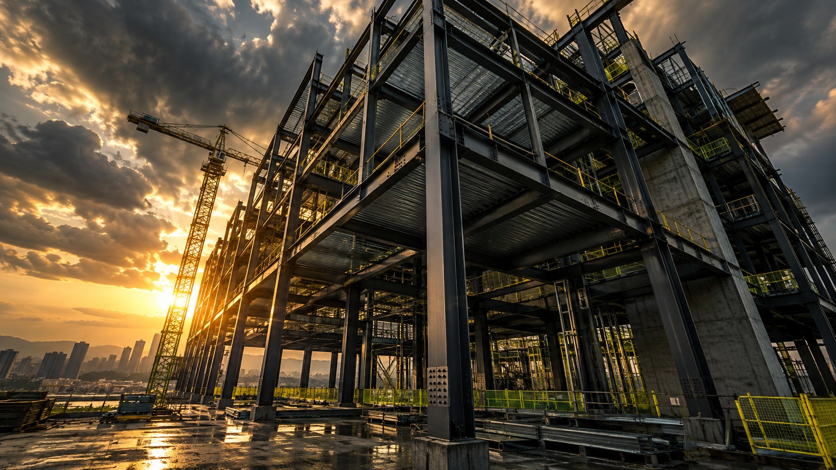 Large scale industrial architecture